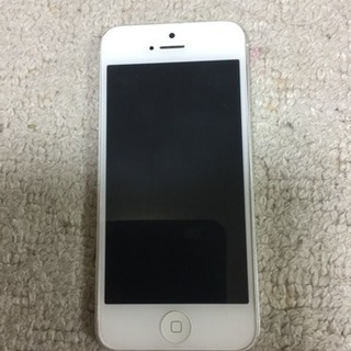 お問い合わせ中ジャンク iPhone5(16か32G)