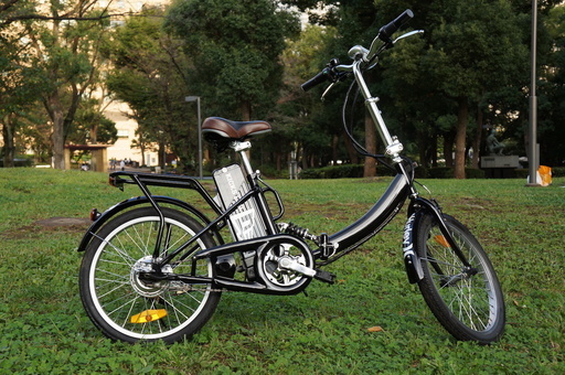 ★モペット型折りたたみ電動機付自転車E-BIKE20インチ★