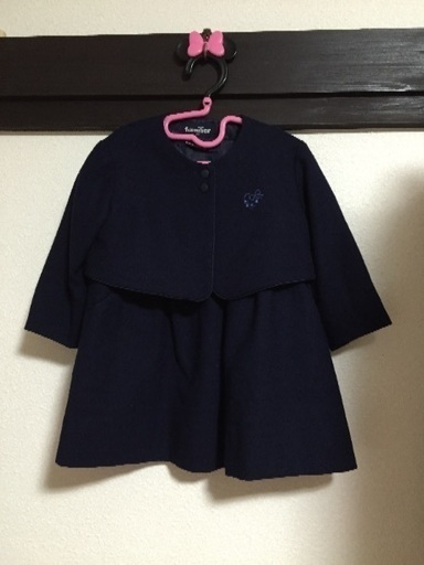 美品 familiar スーツ ワンピース ジャケット