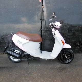 SUZUKI パレット（レッツ4）ピンク セル始動 バッテリー等新品交換 