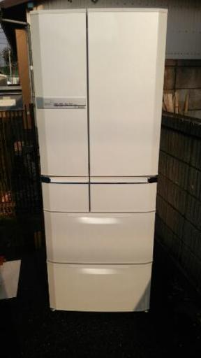 値下げ6ドア冷蔵庫（6ヶ月保証付き）❗ジモティ限定お買得❗三菱6ドア冷蔵庫520リットル2010年製品