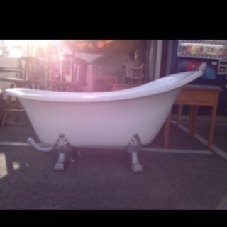 猫足バスタブ おしゃれアンティーク W1200×D650×H735