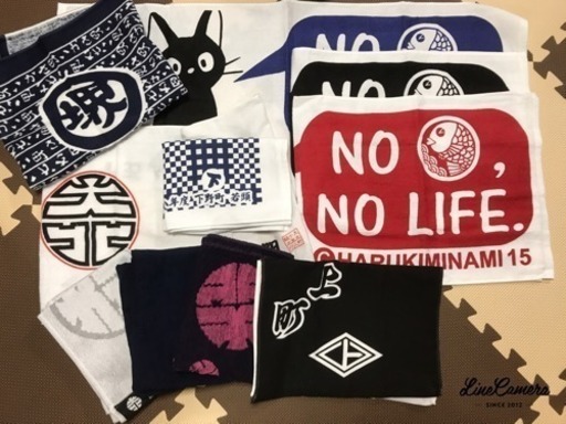 新品 岸和田 筋海町 だんじり バスタオル 程よ タオル 12枚 岸和田祭 地