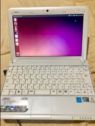 ノートパソコン msi Wind U130