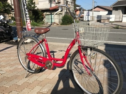 赤色27インチ自転車掲載中！！