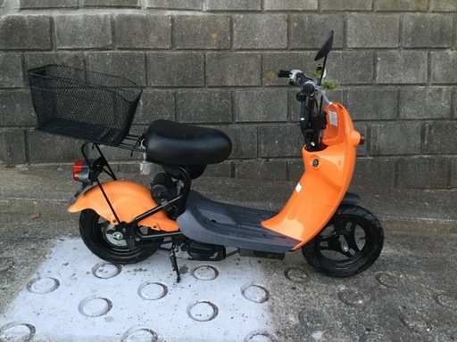 スズキ チョイノリ セル付き 低走行 実働車 プラグ,バッテリー