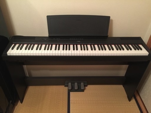 YAMAHA 電子ピアノ p-115 スタンドサスティーンペダル付き-