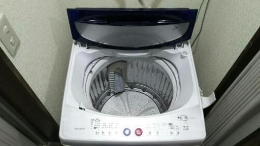 SHARP、７キロ、全自動洗濯機