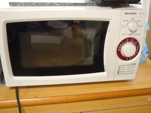 電子レンジ　シャープ　2013年製　RE-T2-W6