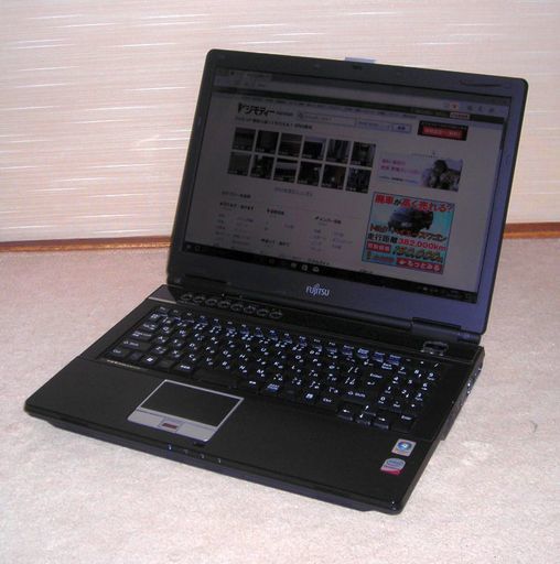 【終了】富士通ノート BIBLO NF/C70 (P8600/4G/160G/W10)