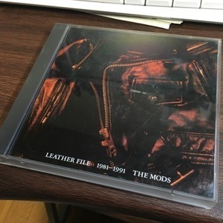 ザ・モッズベスト版CD「leather File1981-1991」