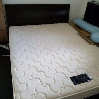 ※商談中 ワイドダブルベッド ※早期取引希望のため10/7まで