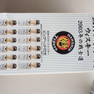 2003年阪神タイガースビッグヘッド付きウイスキー