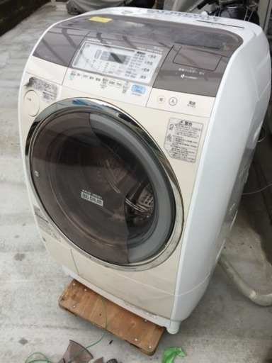 ジャンク扱いドラム洗濯乾燥機
