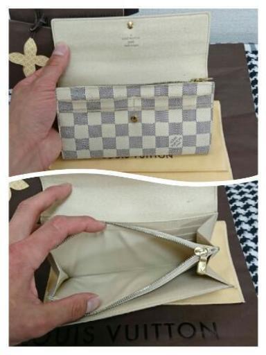 美品❤付属品一式つき❤LOUIS VUITTON アズール 長財布