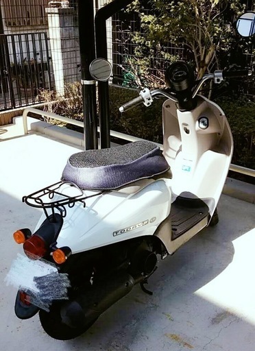 値下げしました！ホンダTODAY（白）点検済、自賠責、ヘルメット付き