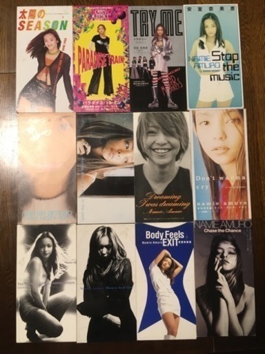 安室奈美恵 with スーパーモンキーズ 8cmシングルCD 12枚セット