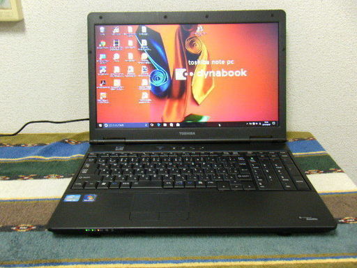 東芝 dynabook/Core i3/MS Office2016/HDD160GB/メモリ4GB/DVDマルチ/Wi-Hi/Win10/リカバリメディア付