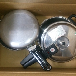 圧力鍋と無水鍋