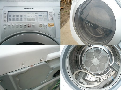 ナショナル　ドラム式洗濯機　洗濯6.0kg 乾燥4.0kg 洗濯乾燥機 NA-V62