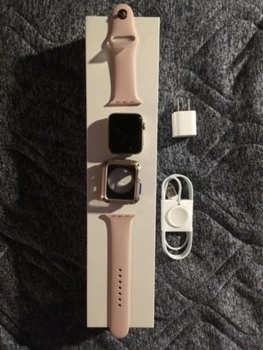 Apple Watch Series 2 42mm ゴールド アルミニウムケース A1758 本体 Apple Watch Series 2 42mm ゴールド