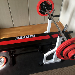 iROTEC バーベル＆ベンチ＆消音マットセット