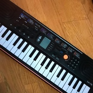 -お値下げ9月末まで-〈中古〉CASIO/ミニキーボード SA-76