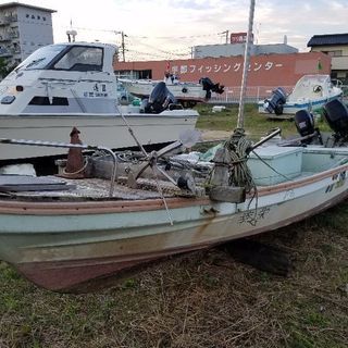 船外機２個付き‼５m和船☺誰か引き取りお願いします🎵