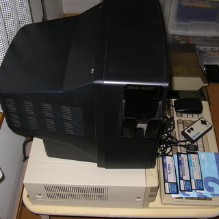 【 レトロ 】  PC8801 ｍｋⅡ ＦR    パソコン 本体 ﾏｳｽ　ｺﾝﾄﾛｰﾗｰ 　ｿﾌﾄ