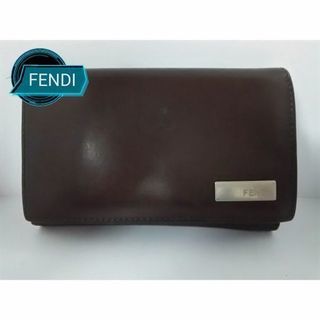 FENDI(フェンディ)　2つ折りレザー財布　箱付き