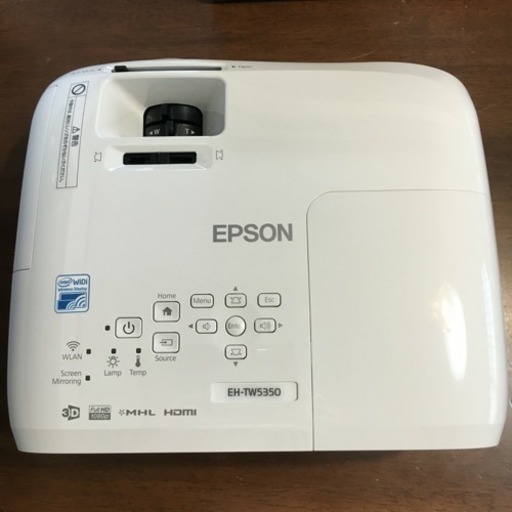 EPSONホームプロジェクターEH-TW5350と天吊り金具PM-2004のセット