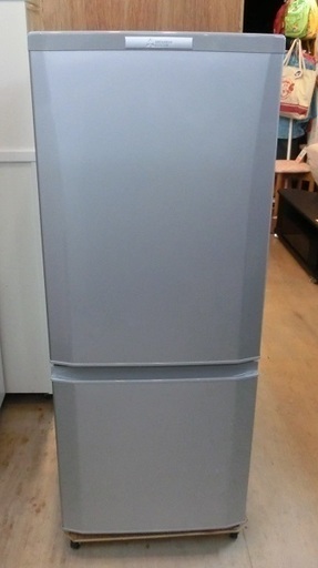 【販売終了いたしました。ありがとうございます。】MITSUBISHI　2ドア　冷凍冷蔵庫　MR-P15Y　2015年製　中古品