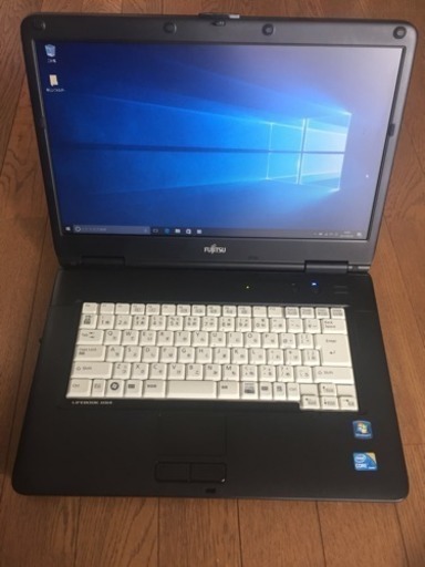 富士通ノートLIFE BOOK高速Core i3 Win10