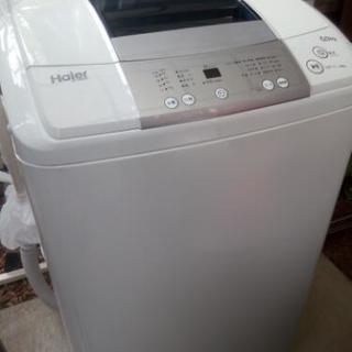 取引中【美品】Haier 洗濯機 JW-K60M(W) 2016年製
