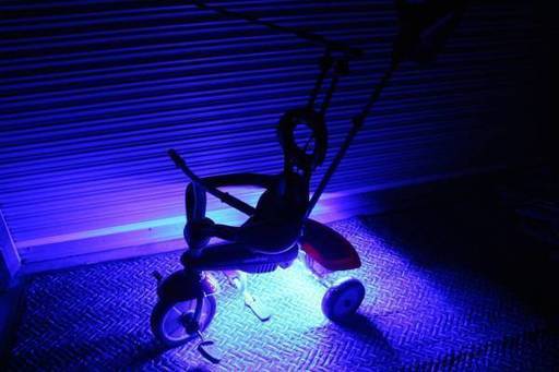 お祭りや花見で目立ちまくり！！光る三輪車！！スマートトライク！点滅します