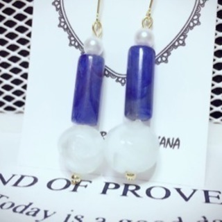 No.2 ピアス handmade