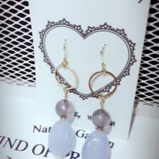 No.3 ピアス handmade