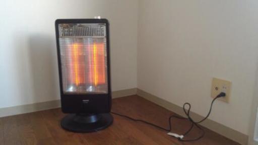 【速暖】赤外線 ストーブ  動作確認済み★首振り YAMAZEN 遠赤外線 カーボンヒーター 900W/450W