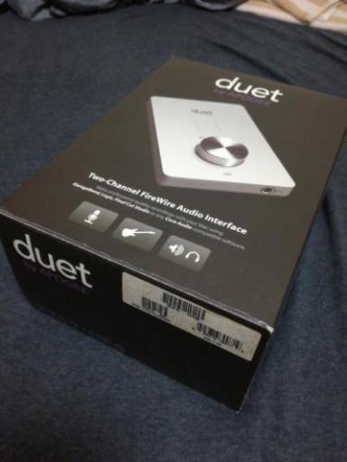 【Apogee firewire対応】Duet