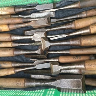 大工道具 ノミ & 墨壺セット貴重品