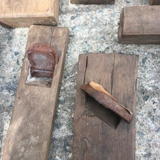 大工道具 カンナ(20個) & 墨壺セット 貴重品