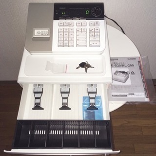 CASIO電子レジスター 白【カシオ】レジ 業務用 CASIO電子レジスター 白【カシオ】レジ 業務用