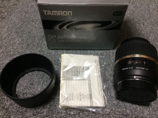 TAMRON 60mm F/2 DiⅡ MACRO 単焦点 タムロン