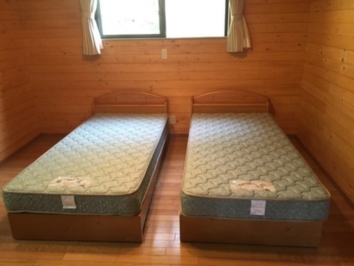 フランスベッド シングル 収納付フレームとマットレス