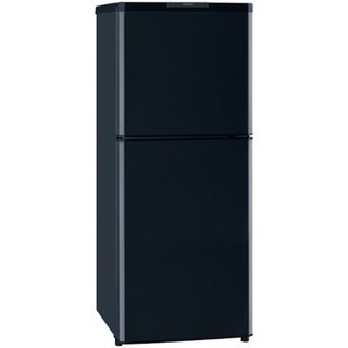 冷蔵庫 MITSUBISHI 小型 2ドア 136L 黒ブラック