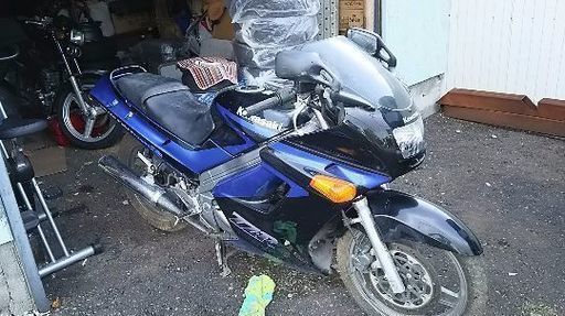 ZZ-R250 現状・訳アリ　走行少ない