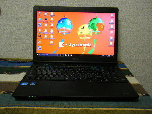 東芝 dynabook/Core i3/MS Office2016/HDD160GB/メモリ4GB/DVD/Wi-Hi/Win10/リカバリメディア付