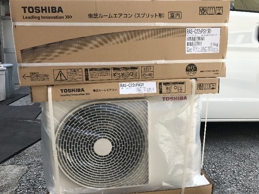 TOSHIBAエアコン大清快 6畳用 - 沖縄県の家電