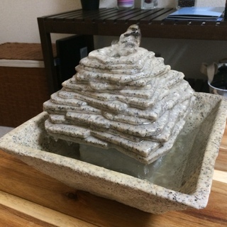 癒しのインテリア 　ミニ噴水