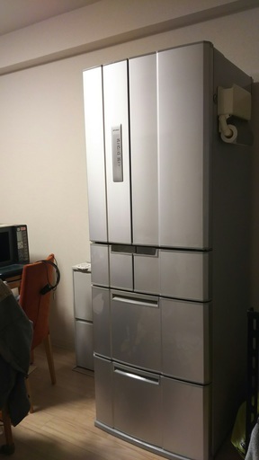 多機能大型冷蔵庫（６ドア）　三菱 MR-E45P-S1